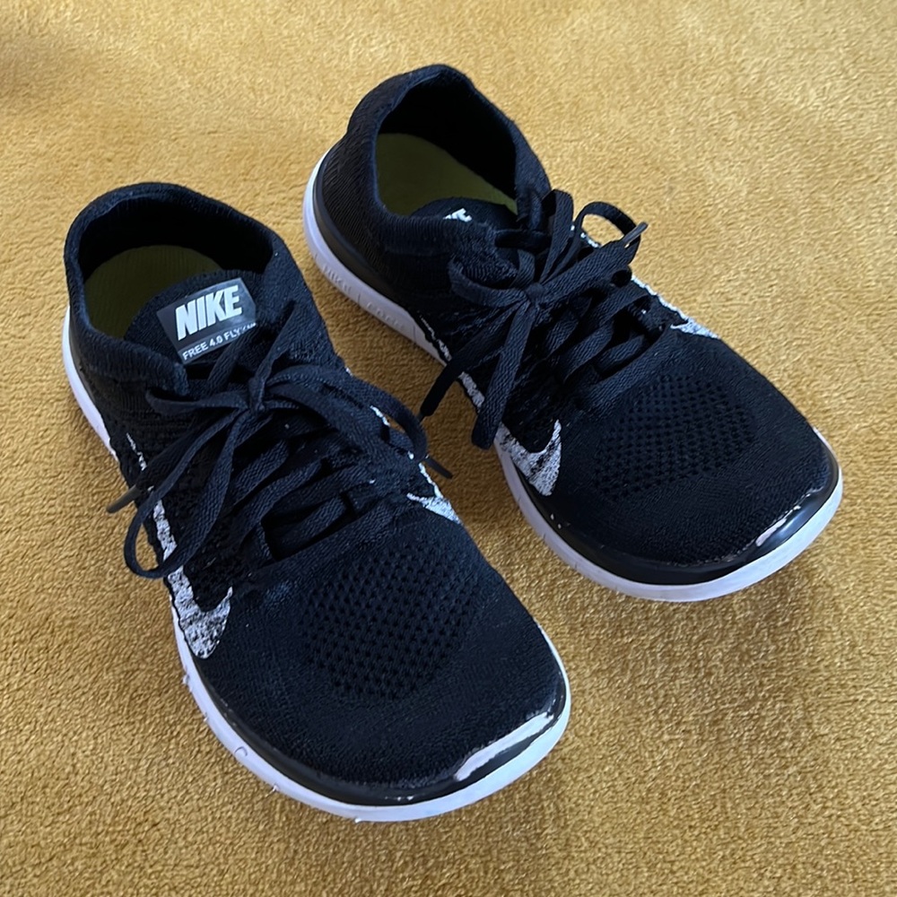 Nike Free 4.0 FLYKNIT Black&White